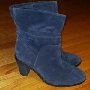 Blue Suede Boots 5.5 Vince Camuto